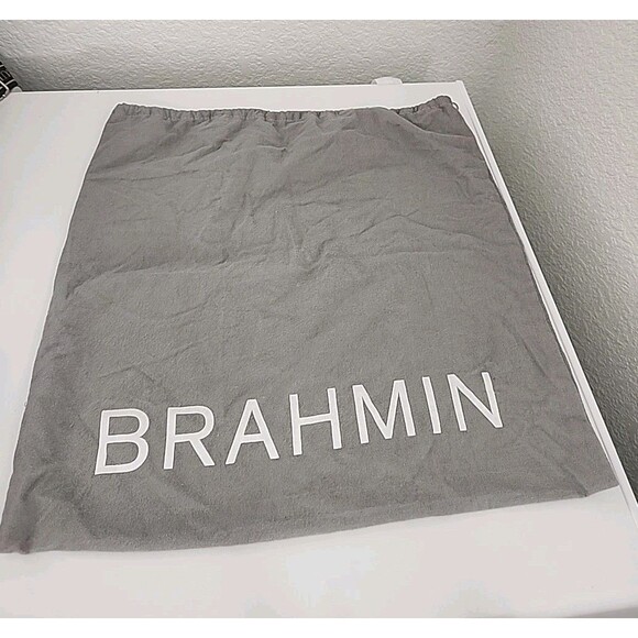 BRAHMIN Elisa Satchel  EUC - Anthracite - Beautiful Color! Scuffs SEE - Picture 16 of 16